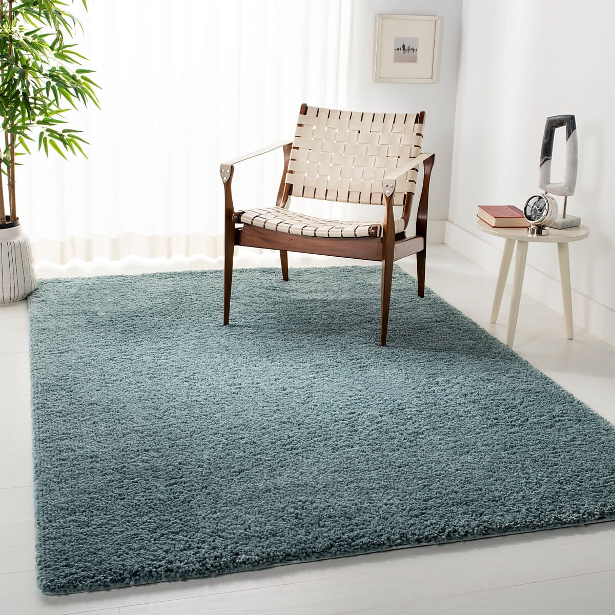 Safavieh August Shag Aug900J Aqua Rug.