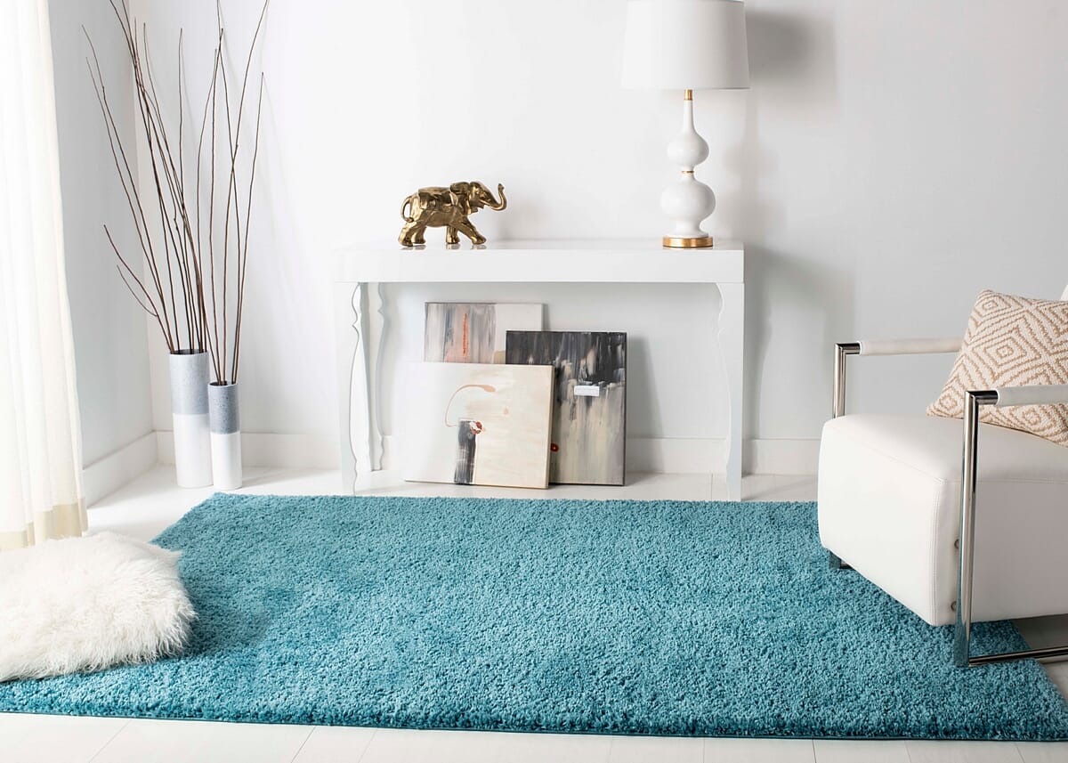 Safavieh August Shag Aug900K Turquoise Rugs.