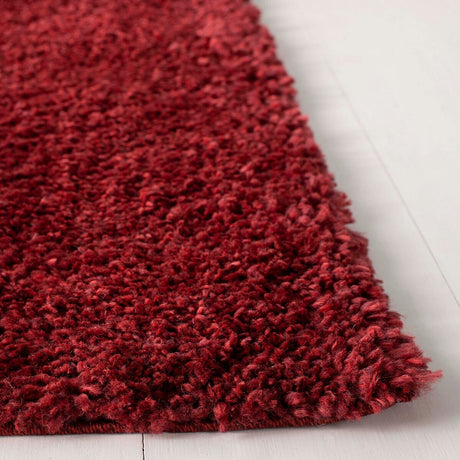 Safavieh August Shag Aug900S Burgundy Rug.