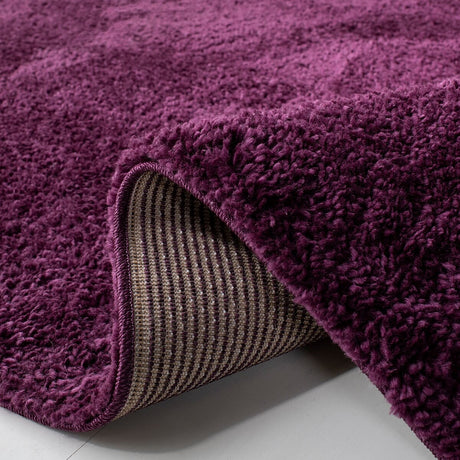 Safavieh August Shag Aug900W Purple Rugs.