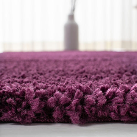 Safavieh August Shag Aug900W Purple Rugs.