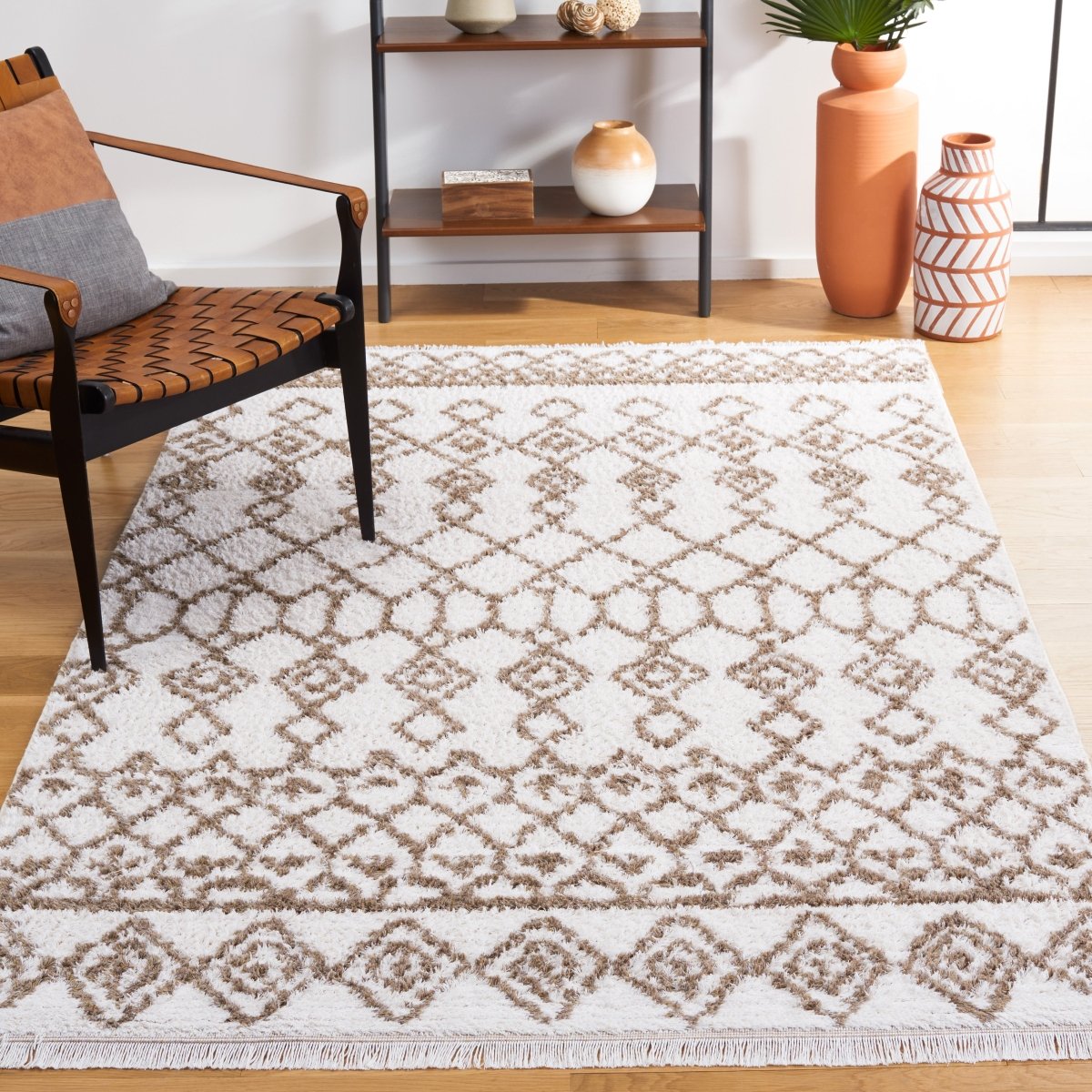Safavieh Augustine Agt854T Taupe/Ivory Rug.
