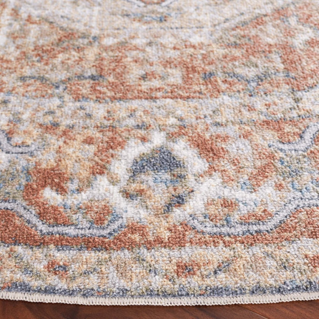 Safavieh Baltimore Bal854B Beige/Rust Rug.