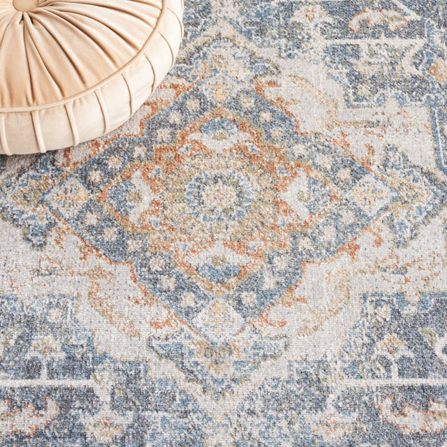Safavieh Baltimore Bal854G Light Grey/Blue Rug.