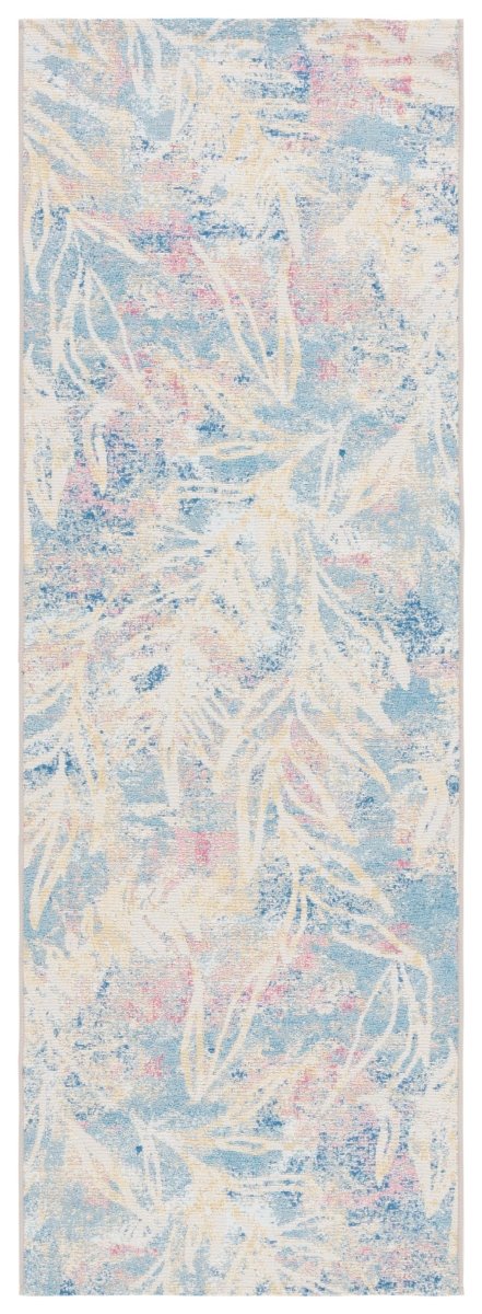 Safavieh Barbados Bar512M Light Blue/Ivory Rug.