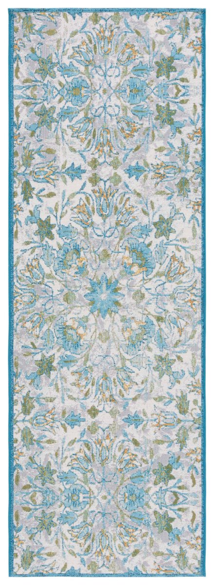 Safavieh Barbados Bar513M Ivory/Light Blue Rug.