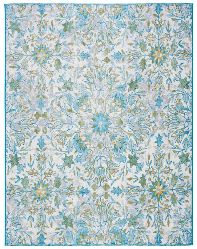 Safavieh Barbados Bar513M Ivory/Light Blue Rug.