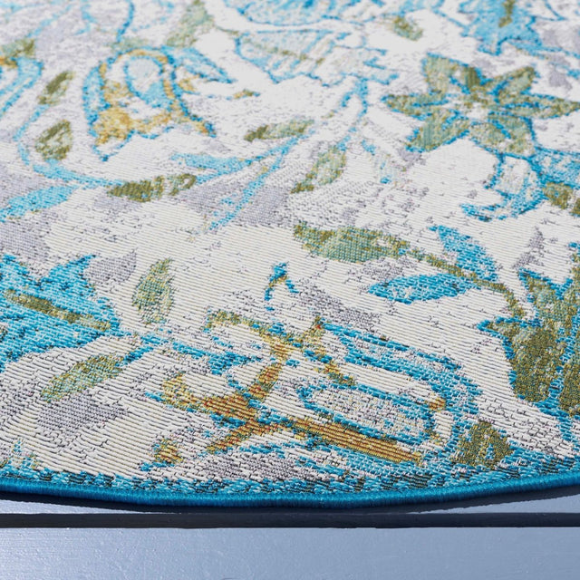 Safavieh Barbados Bar513M Ivory/Light Blue Rug.