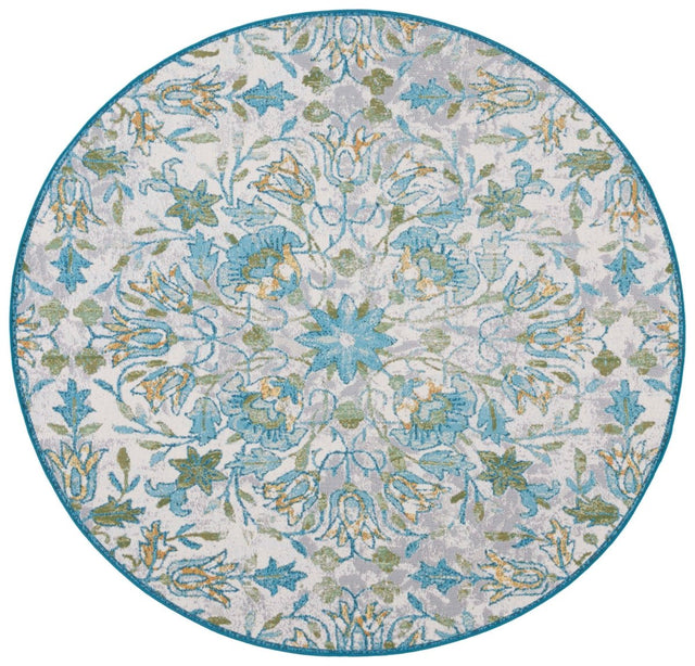 Safavieh Barbados Bar513M Ivory/Light Blue Rug.