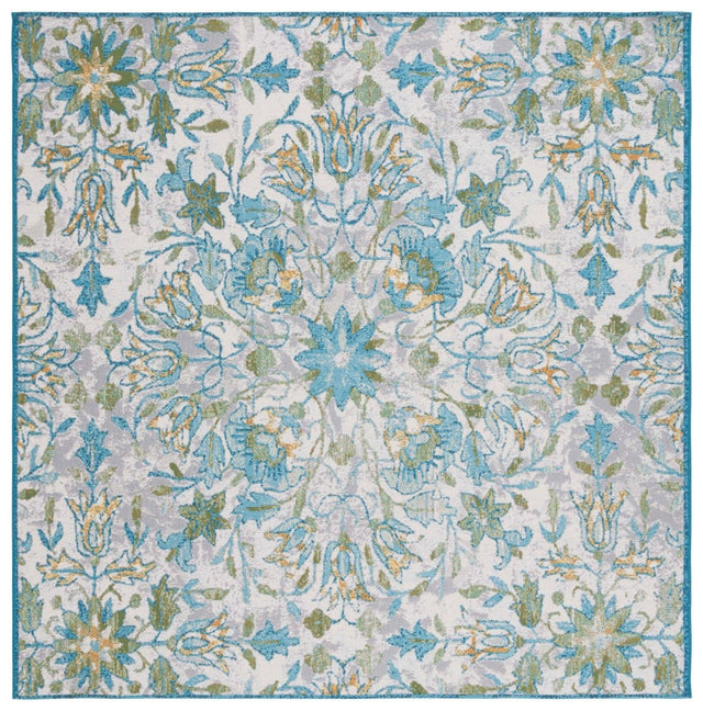 Safavieh Barbados Bar513M Ivory/Light Blue Rug.