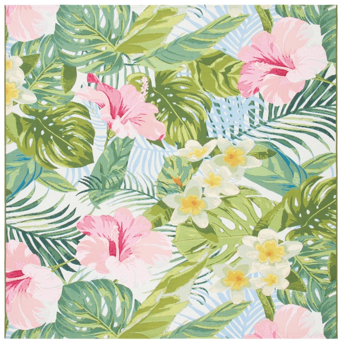 Safavieh Barbados Bar516X Green/Pink Rugs.