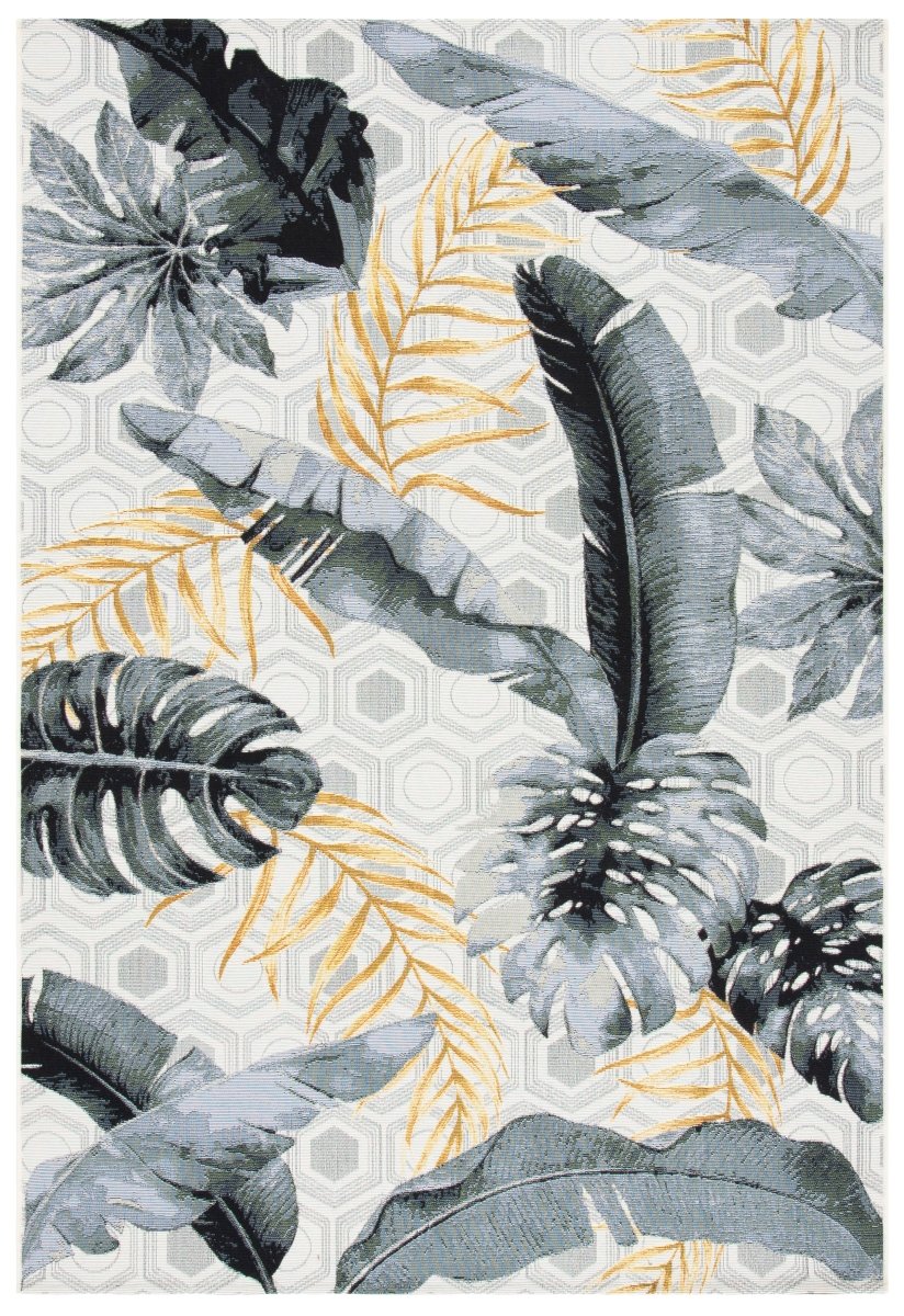 Safavieh Barbados Bar524F Grey/Gold Rugs.