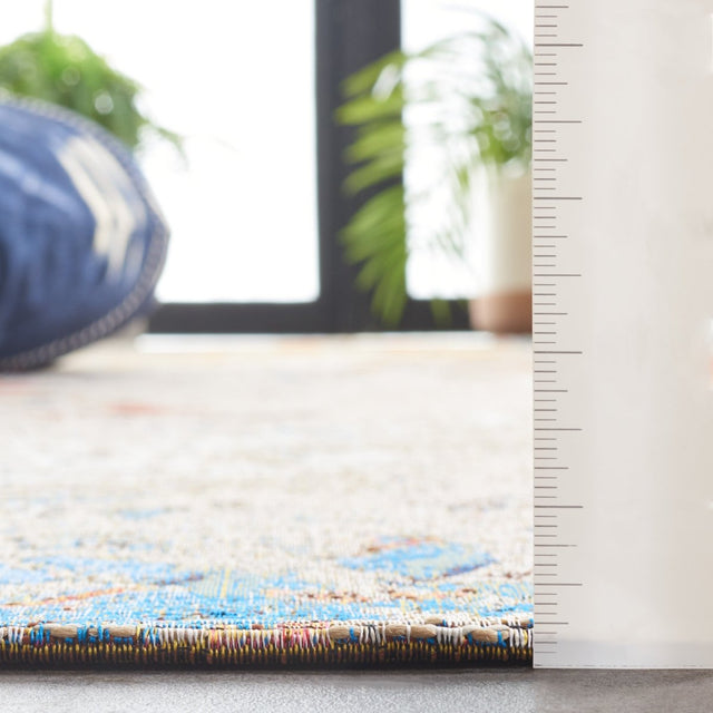 Safavieh Barbados Bar536M Blue/Rust Rug.