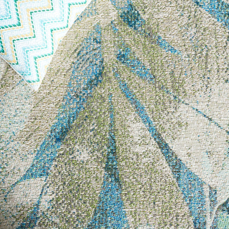 Safavieh Barbados Bar541K Blue Green/Ivory Rug.