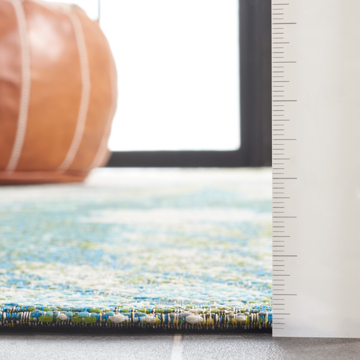 Safavieh Barbados Bar541K Blue Green/Ivory Rug.