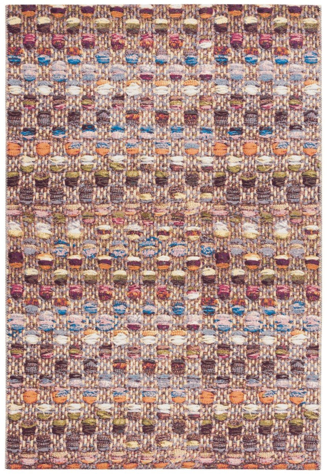 Safavieh Barbados Bar546V Purple/Green Rust Rug.