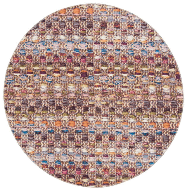 Safavieh Barbados Bar546V Purple/Green Rust Rug.