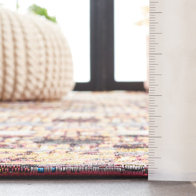 Safavieh Barbados Bar546V Purple/Green Rust Rug.