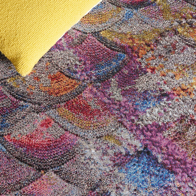 Safavieh Barbados Bar547F Grey Purple/Blue Gold Rug.