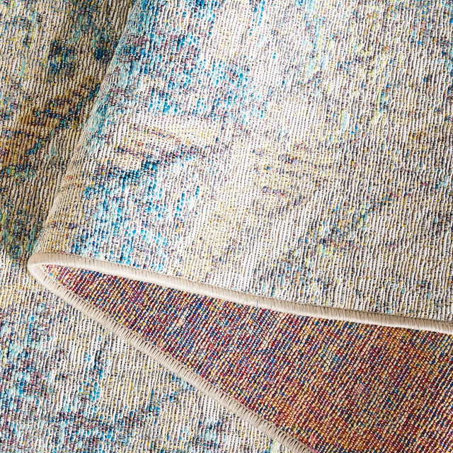 Safavieh Barbados Bar548A Ivory Blue/Green Rug.