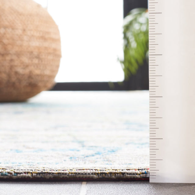 Safavieh Barbados Bar548A Ivory Blue/Green Rug.