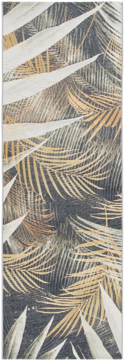 Safavieh Barbados Bar549Z Black Green/Gold Rug.