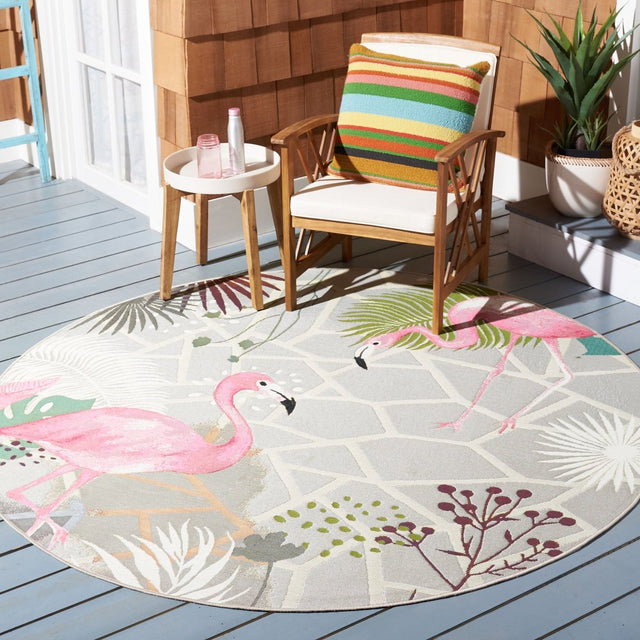 Safavieh Barbados Bar551F Grey/Pink Rugs.