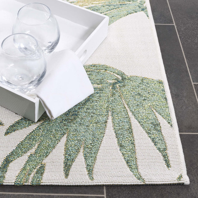 Safavieh Barbados Bar561A Ivory/Green Rug.