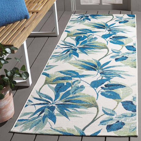 Safavieh Barbados Bar563A Ivory/Blue Rug.
