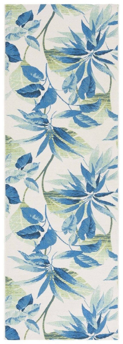 Safavieh Barbados Bar563A Ivory/Blue Rug.