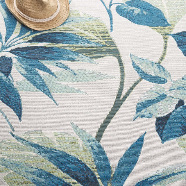 Safavieh Barbados Bar563A Ivory/Blue Rug.
