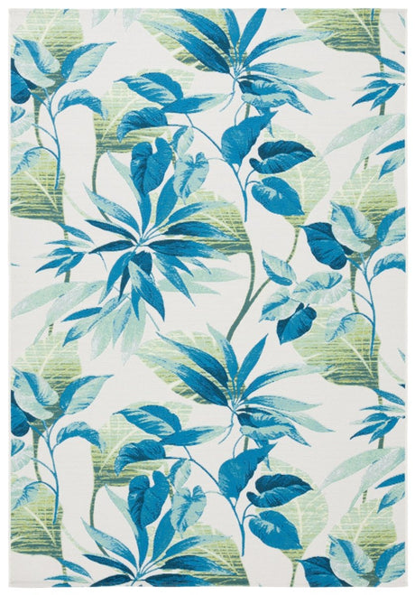 Safavieh Barbados Bar563A Ivory/Blue Rug.