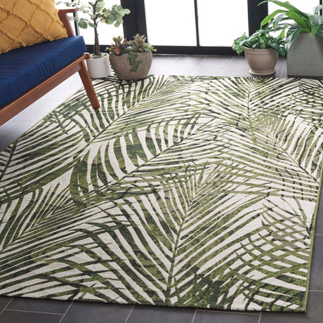 Safavieh Barbados Bar564A Ivory/Green Rug.