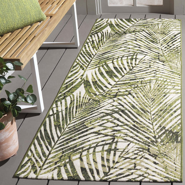 Safavieh Barbados Bar564A Ivory/Green Rug.