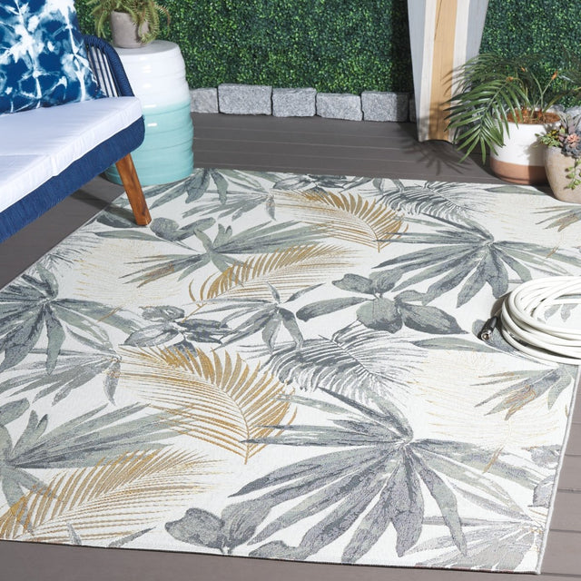 Safavieh Barbados Bar565A Ivory/Grey Green Rug.