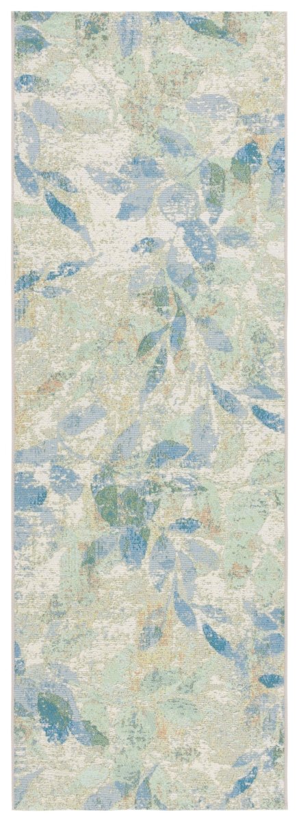 Safavieh Barbados Bar594M Blue/Ivory Rug.