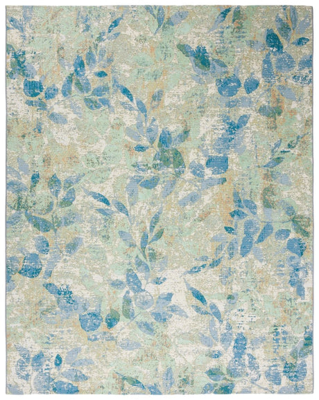 Safavieh Barbados Bar594M Blue/Ivory Rug.