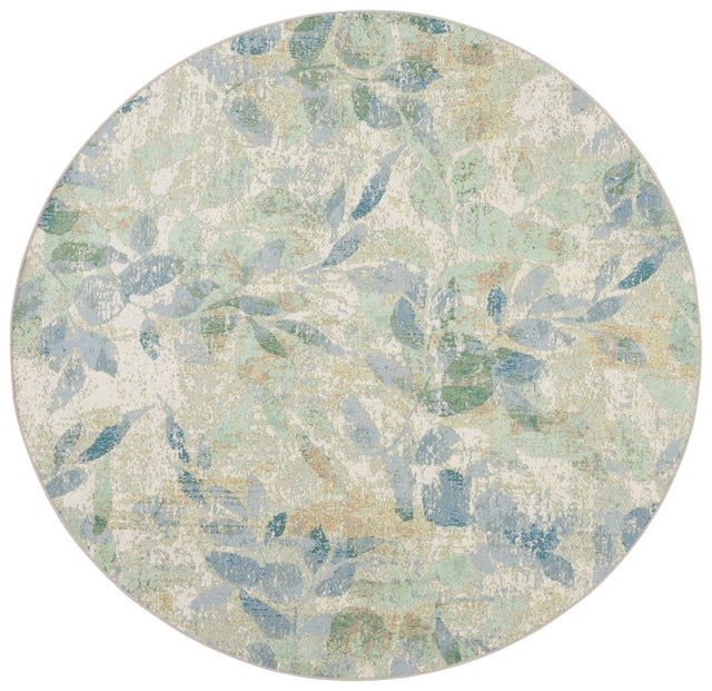 Safavieh Barbados Bar594M Blue/Ivory Rug.