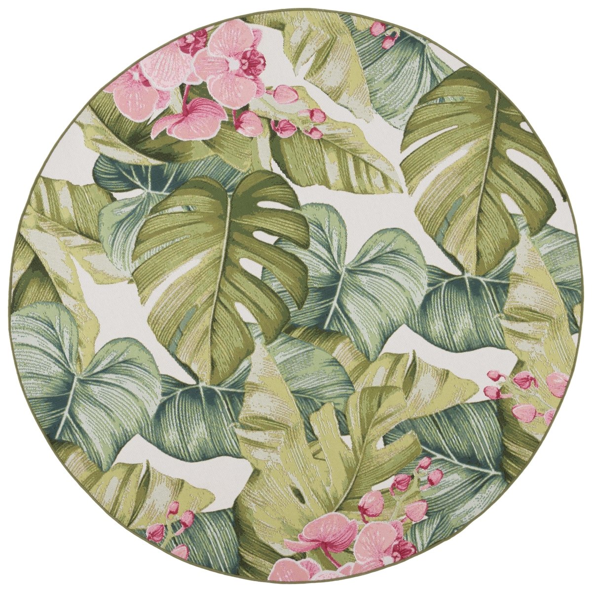 Safavieh Barbados Bar596Y Green/Pink Rug.