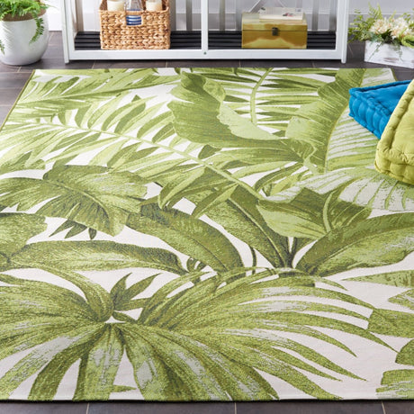 Safavieh Barbados Bar598A Ivory/Green Rug.