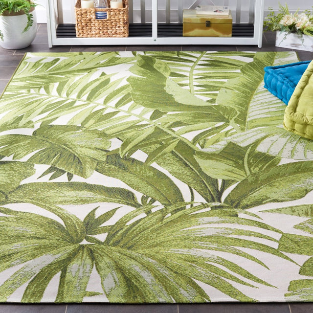Safavieh Barbados Bar598A Ivory/Green Rug.