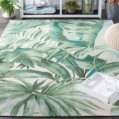 Safavieh Barbados Bar598Y Green/Teal Rug.