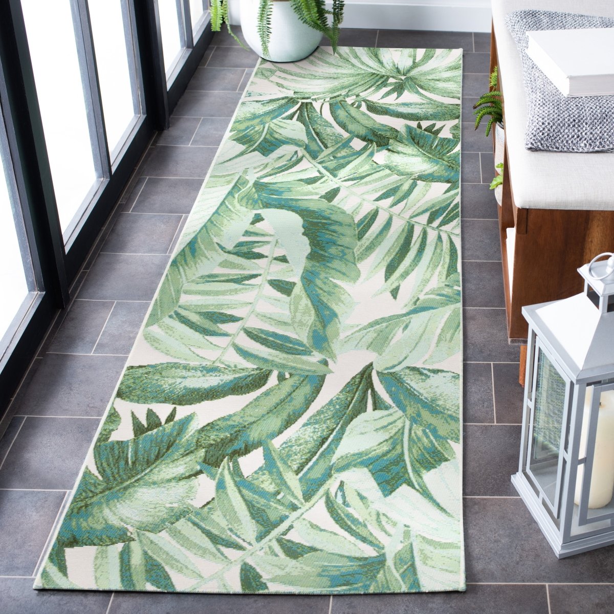Safavieh Barbados Bar598Y Green/Teal Rug.
