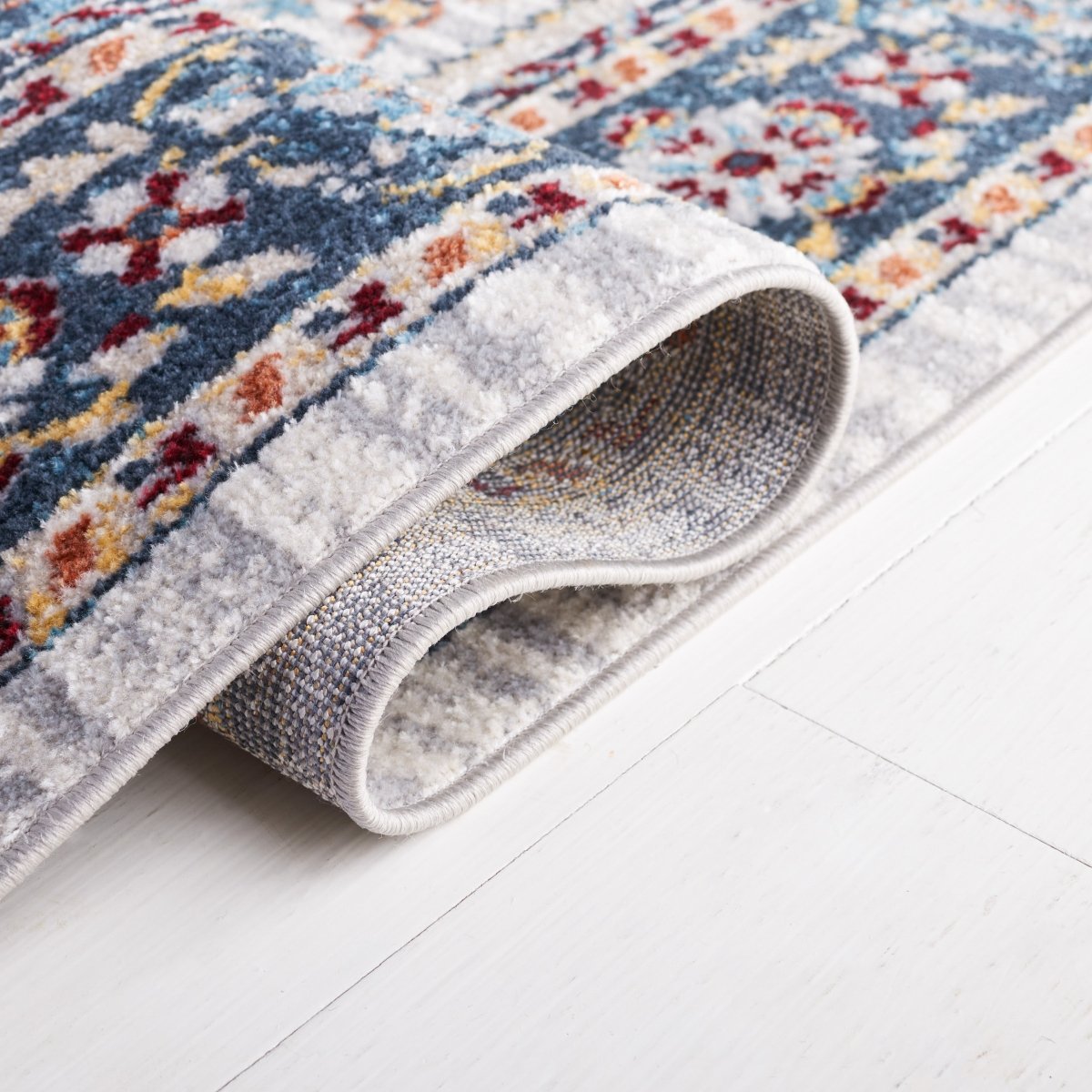 Safavieh Bayside Bay110M Blue/Grey Rug.