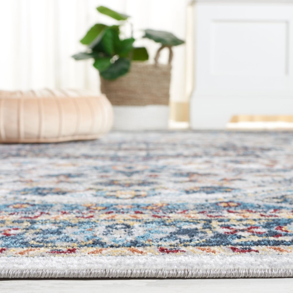 Safavieh Bayside Bay110M Blue/Grey Rug.
