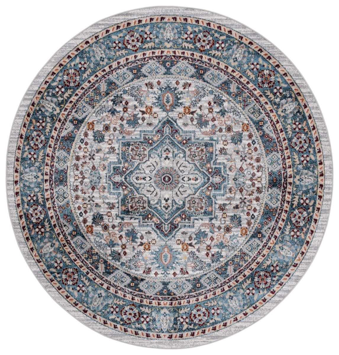 Safavieh Bayside Bay110M Blue/Grey Rug.