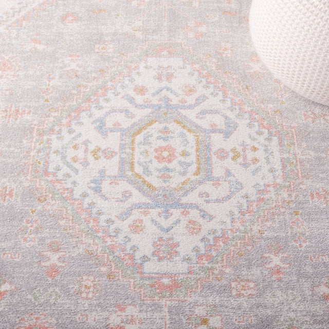 Safavieh Bayside Bay118A Ivory/Blue Pink Rug.