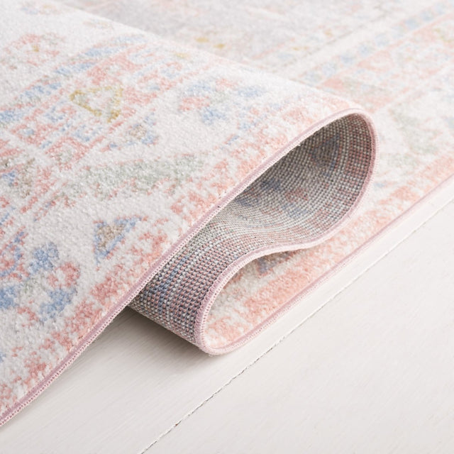 Safavieh Bayside Bay118A Ivory/Blue Pink Rug.