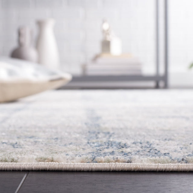 Safavieh Bayside Bay122F Grey/Ivory Blue Rug.