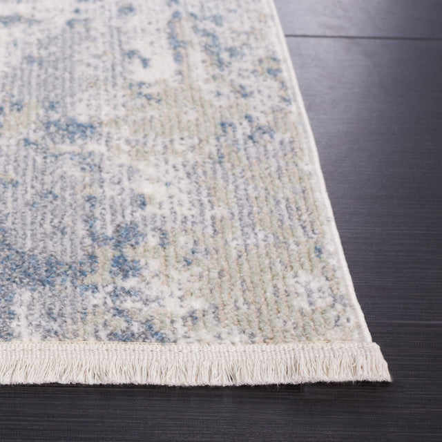 Safavieh Bayside Bay122F Grey/Ivory Blue Rug.